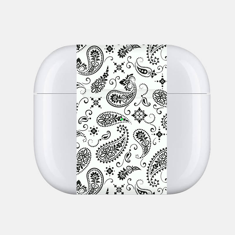 White Paisley Split