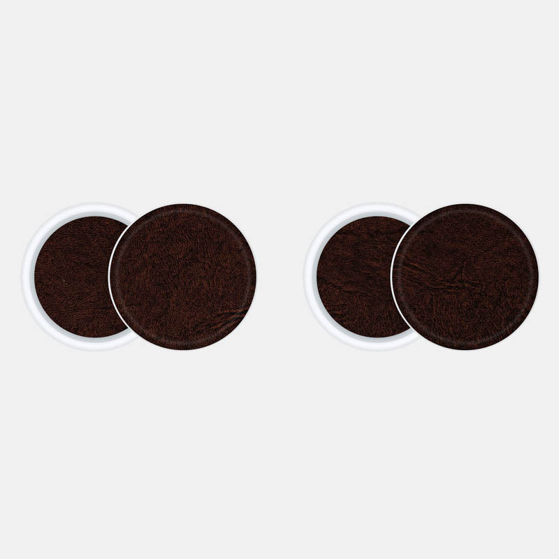 Brown Leather Pack of 2
