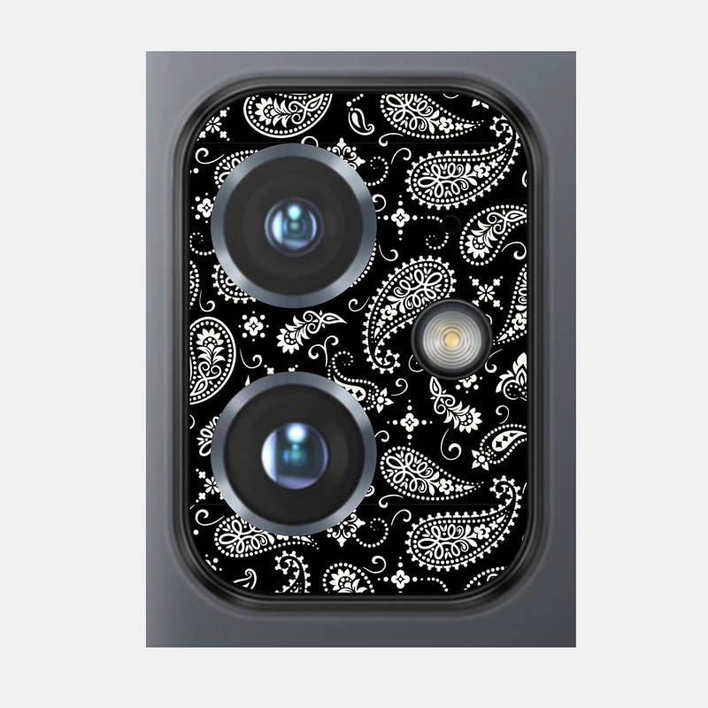 Black Paisley Pack of 2