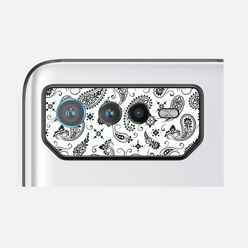 White Paisley Pack of 2