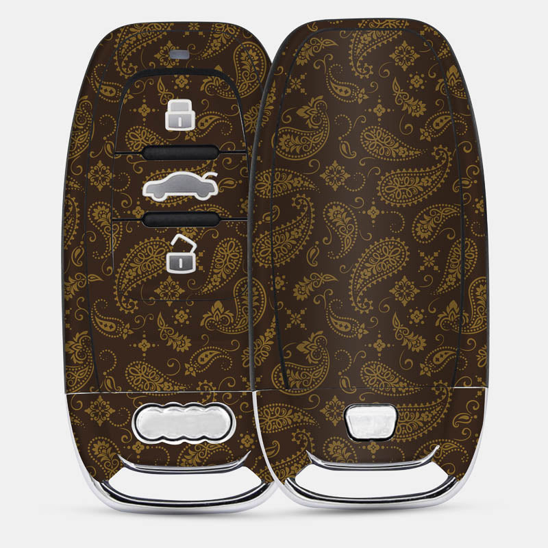 Brown Paisley Key-1