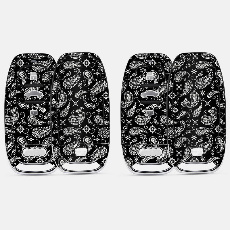 Black Paisley Key-1 + Key-2