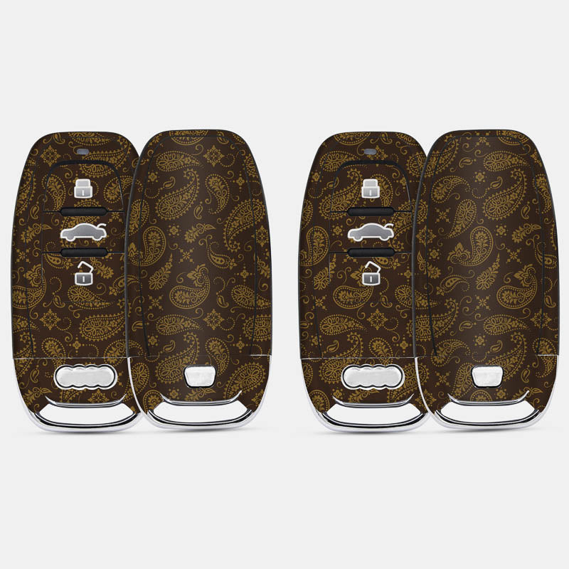 Brown Paisley Key-1 + Key-2