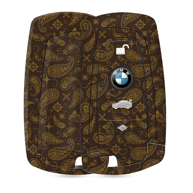 Brown Paisley Key-1