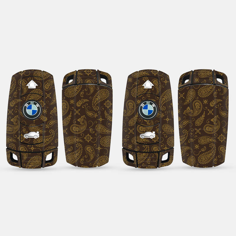 Brown Paisley Key-1 + Key-2