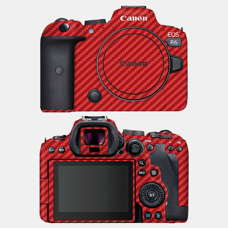 Carbon Fibre Red Full Body