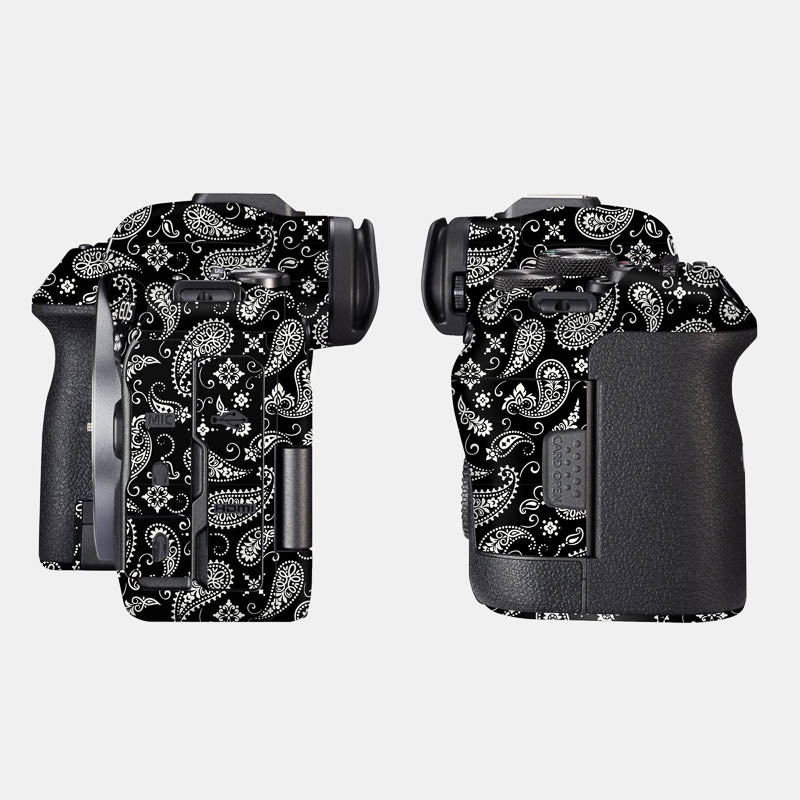 Black Paisley Full Body