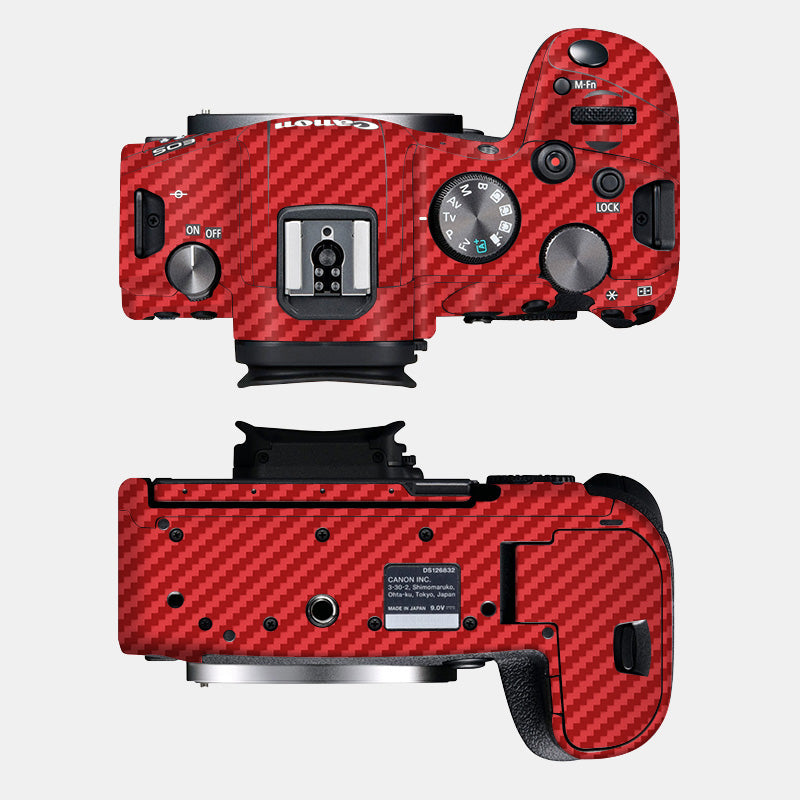 Carbon Fibre Red Full Body