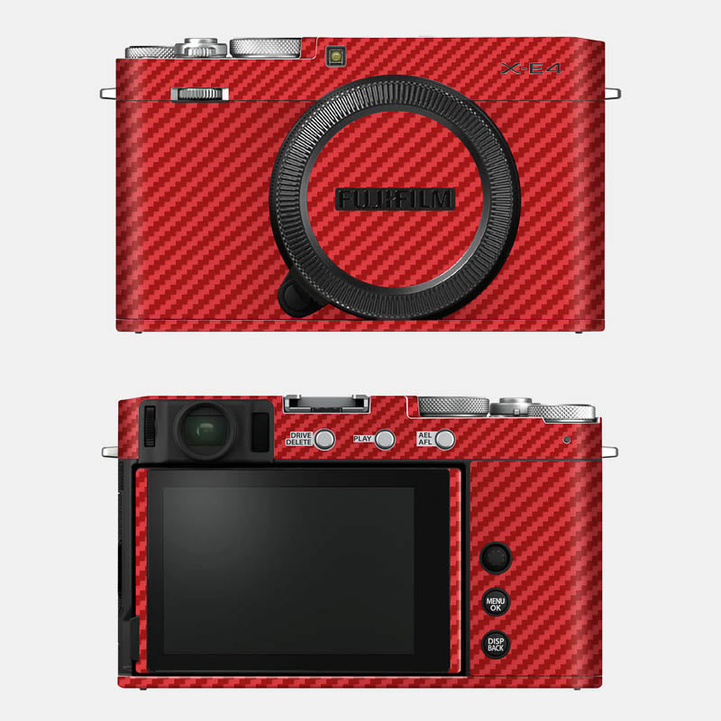 Carbon Fibre Red Full Body