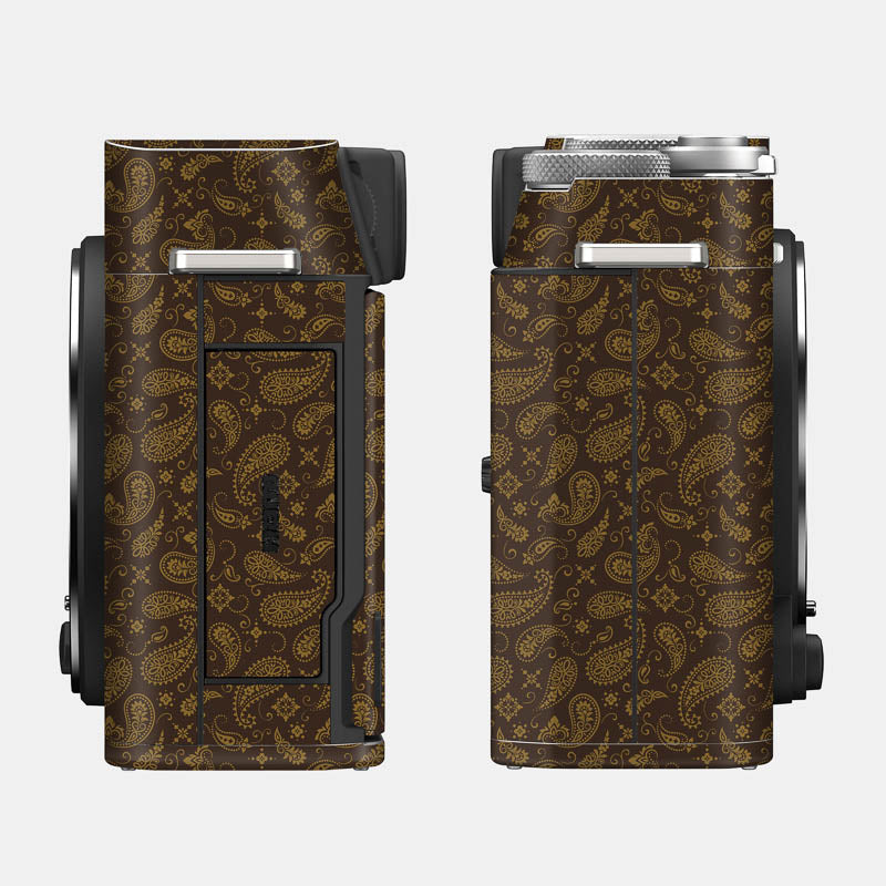 Brown Paisley Full Body