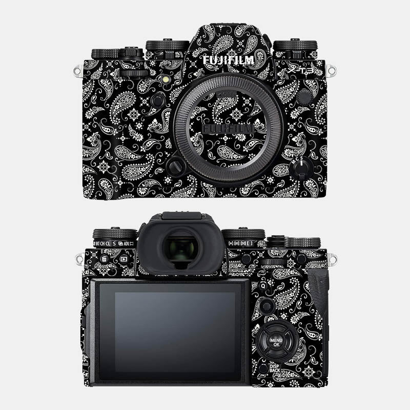 Black Paisley Full Body