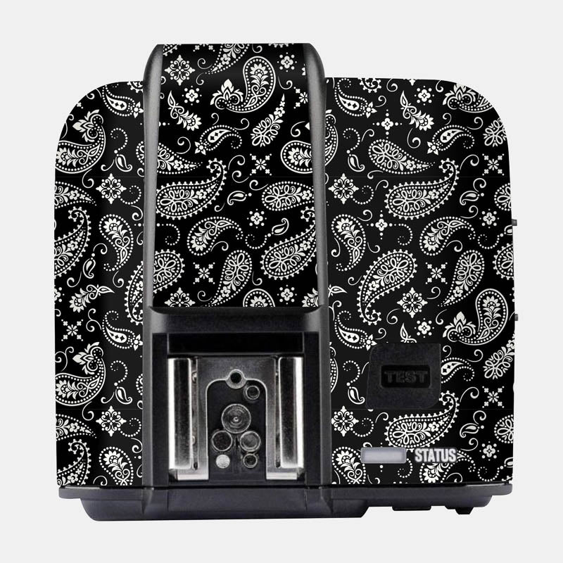 Black Paisley Full Body