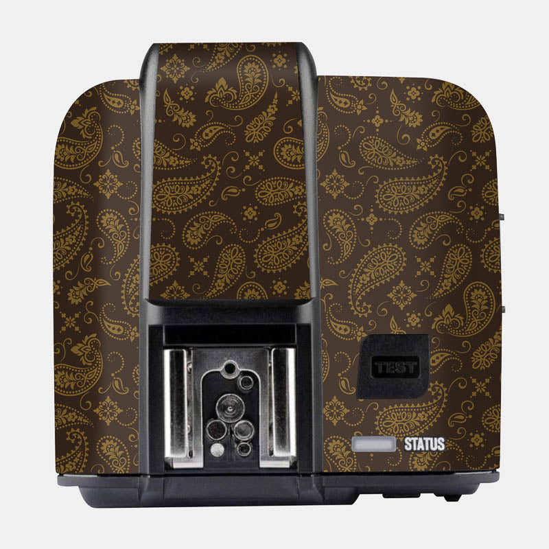 Brown Paisley Full Body