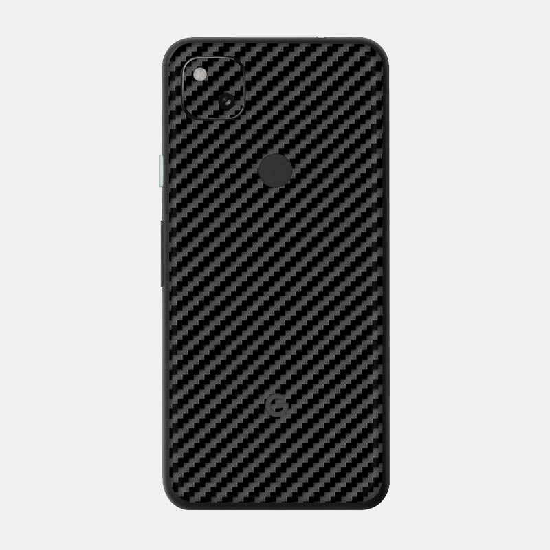 Carbon Fibre Black Glass Back