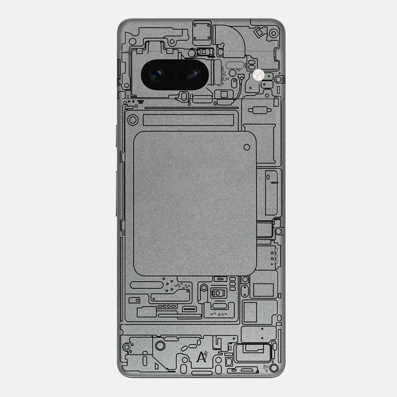 Teardown Silver Glass Back