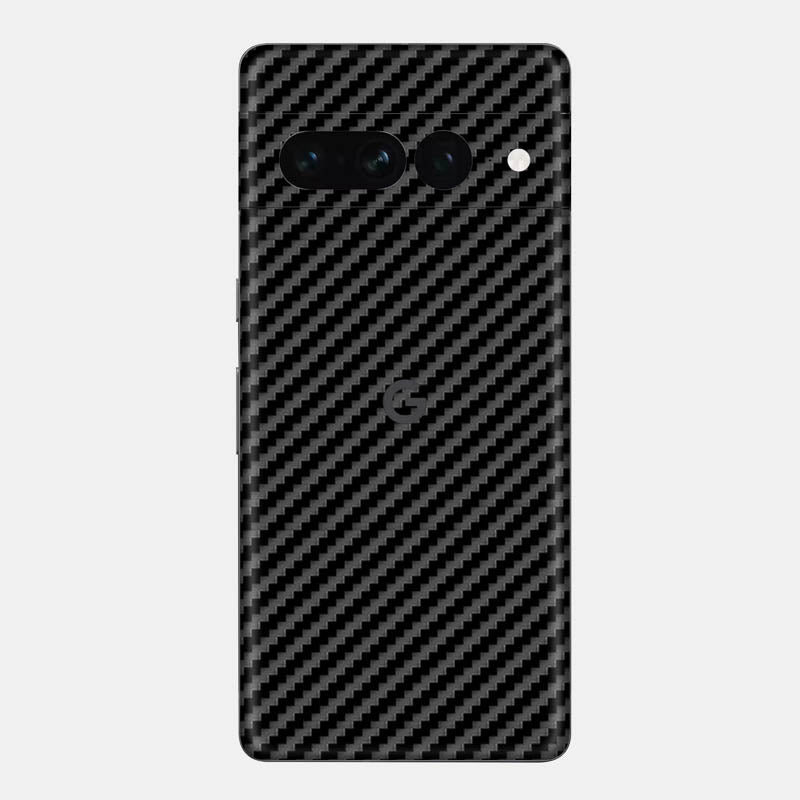 Carbon Fibre Black Glass Back