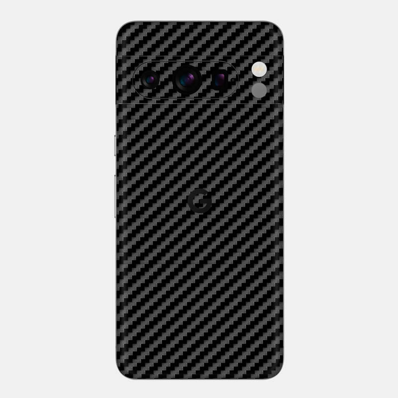 Carbon Fibre Black Glass Back