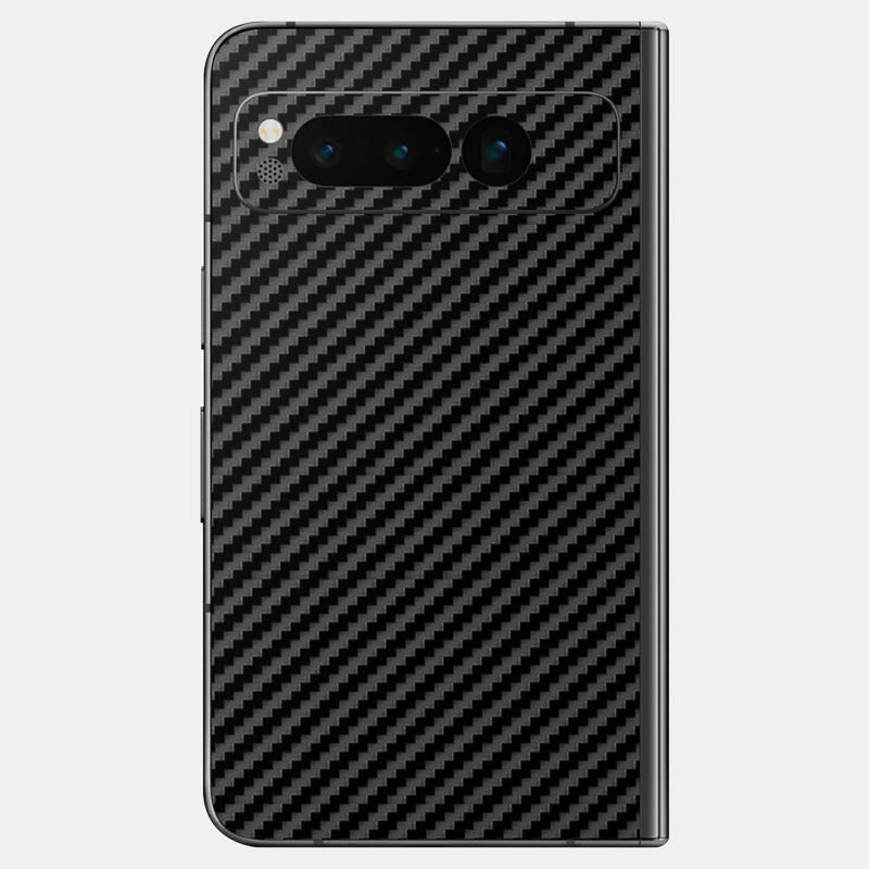 Carbon Fibre Black Glass Back