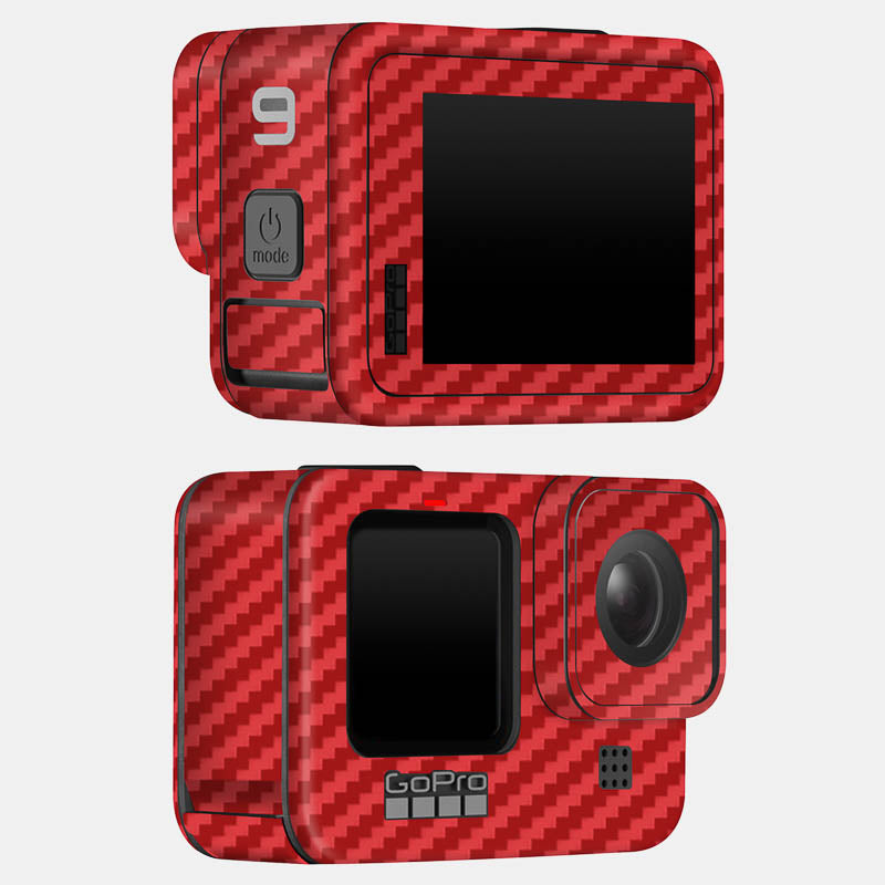 Carbon Fibre Red Full Body