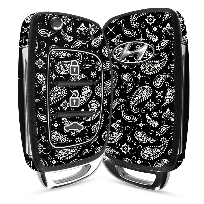 Black Paisley Key-1