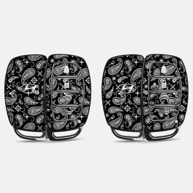 Black Paisley Key-1 + Key-2