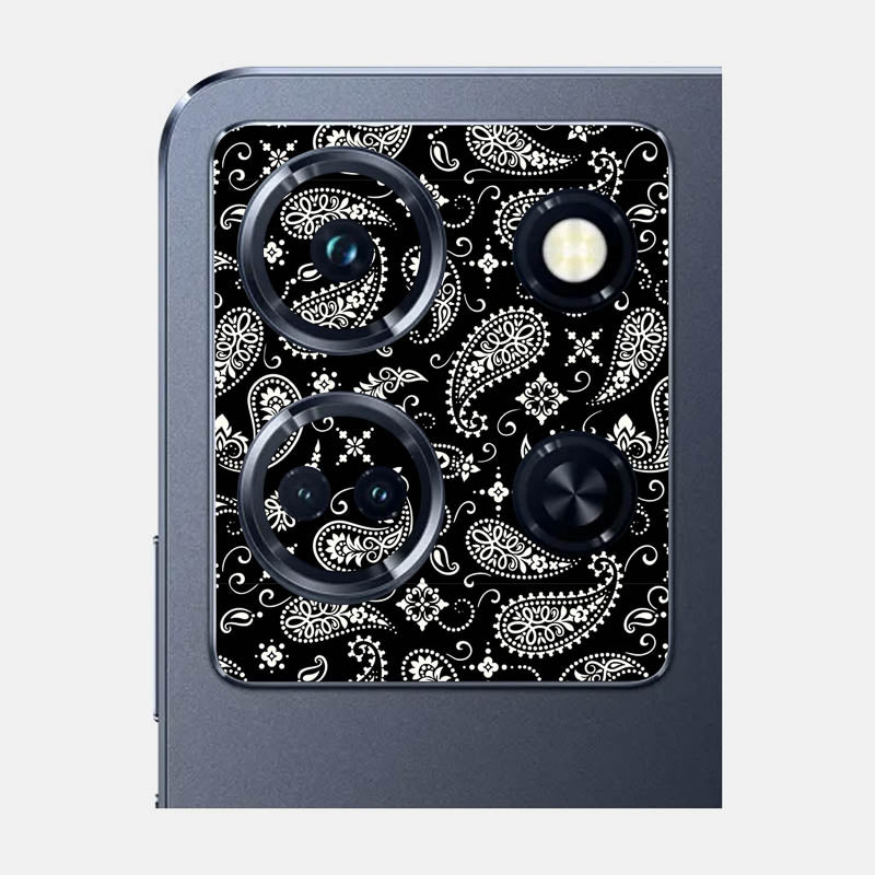Black Paisley Pack of 2