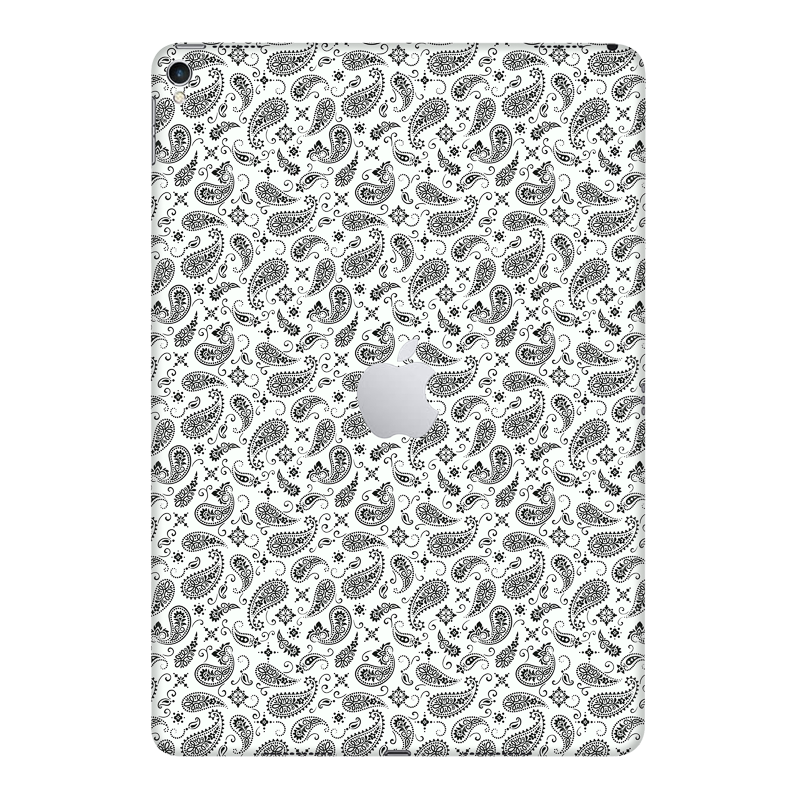 White Paisley Full Body