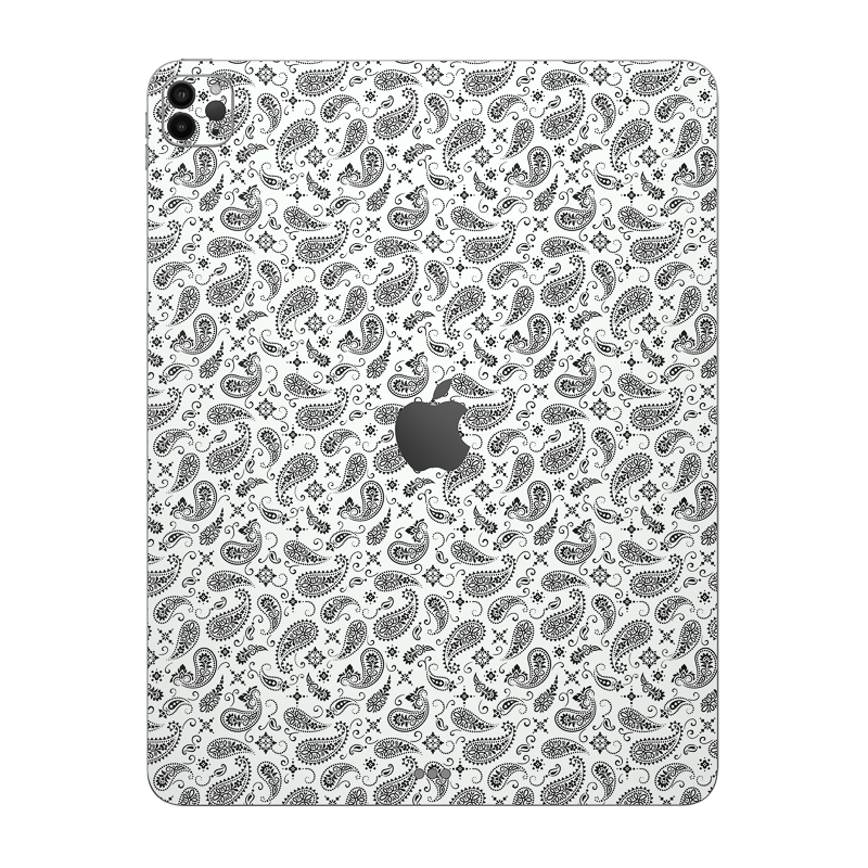 White Paisley Full Body