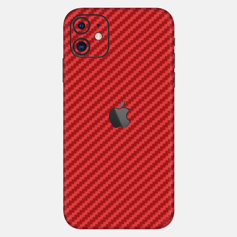 Carbon Fibre Red Full Back