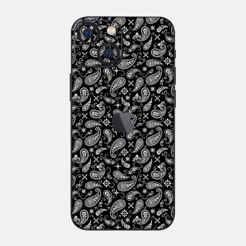 Black Paisley Full Body 