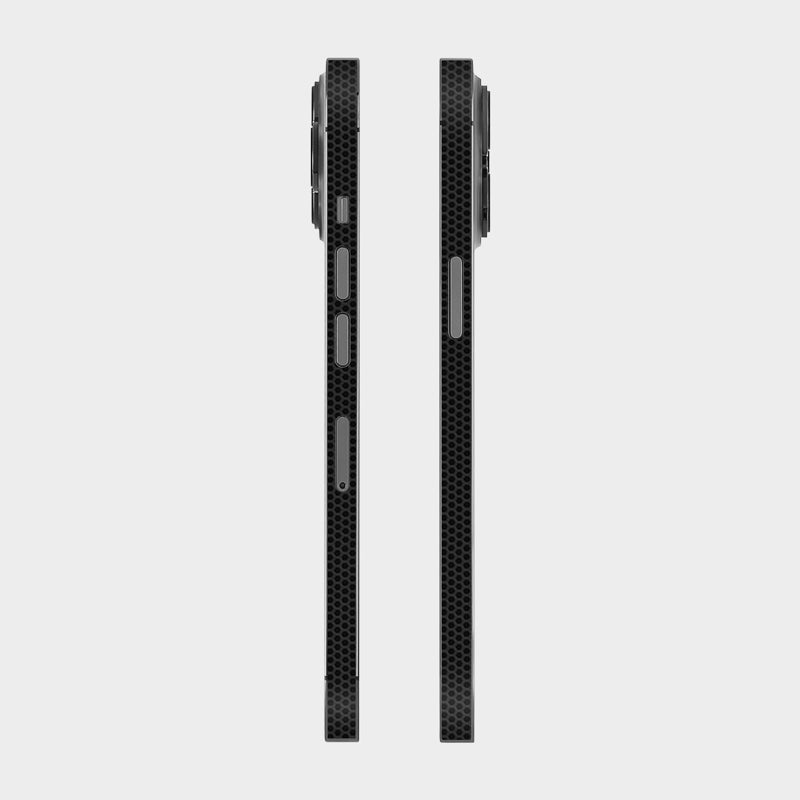Black Matrix Glass Back