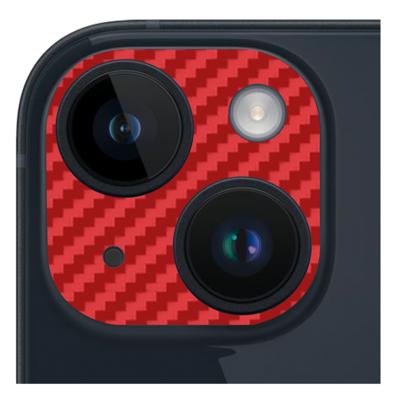 Carbon Fibre Red Pack of 2