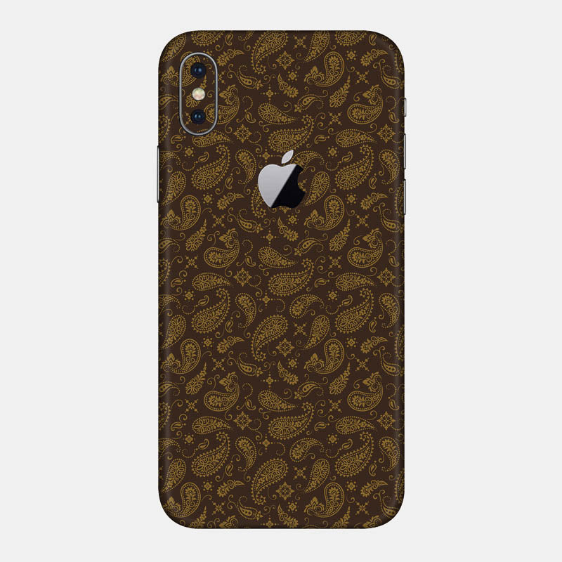 Brown Paisley Full Back