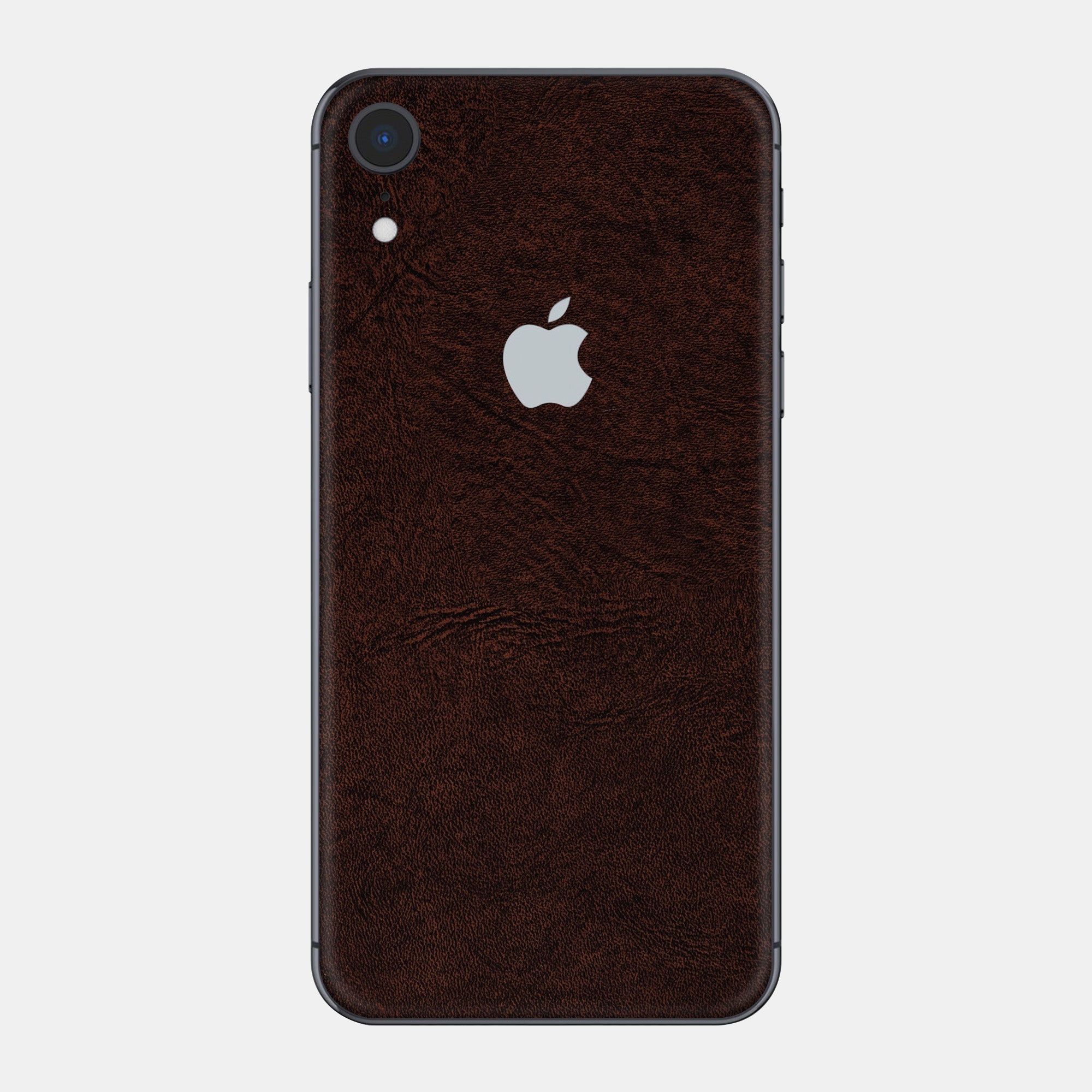 Brown Leather Glass Back