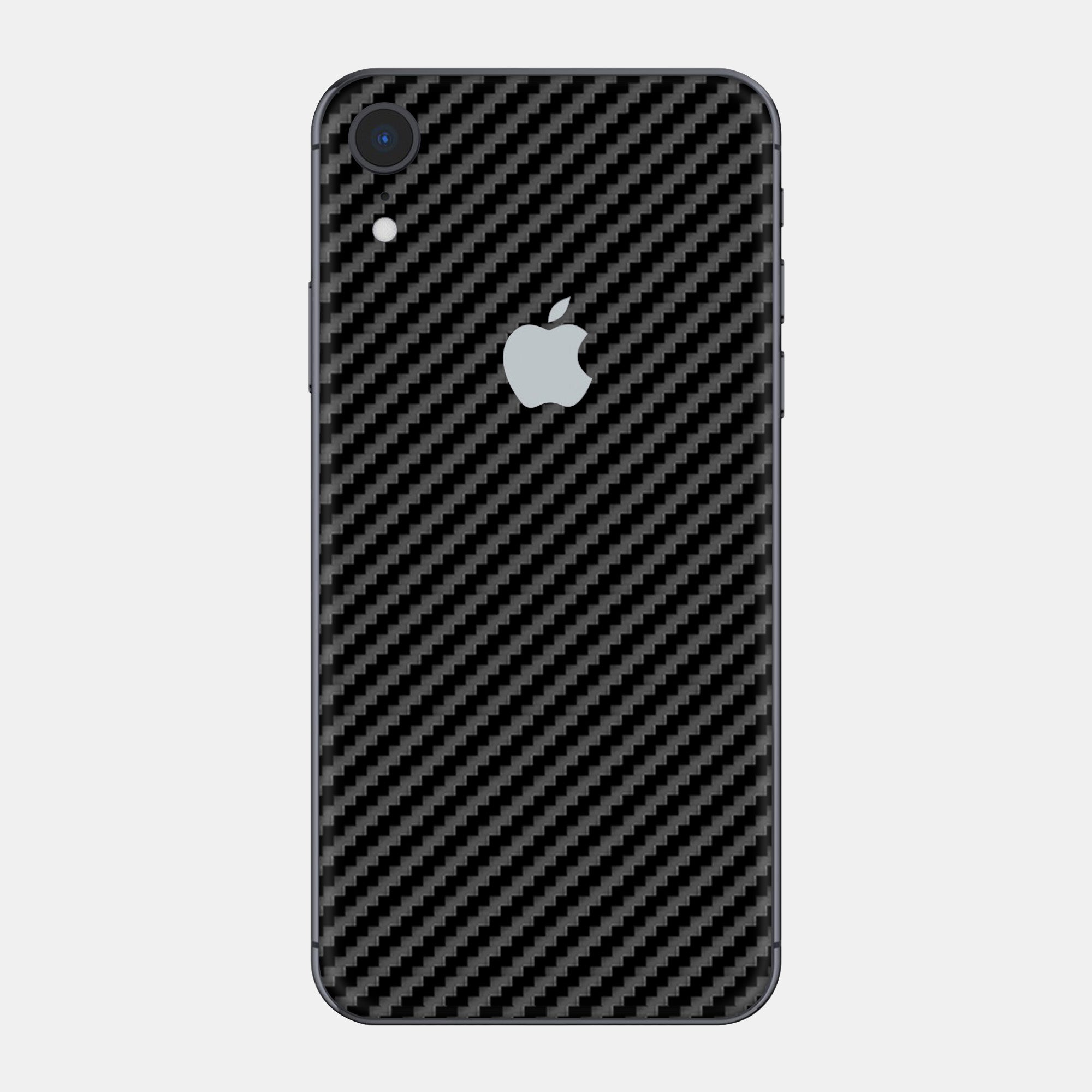 Carbon Fibre Black Glass Back