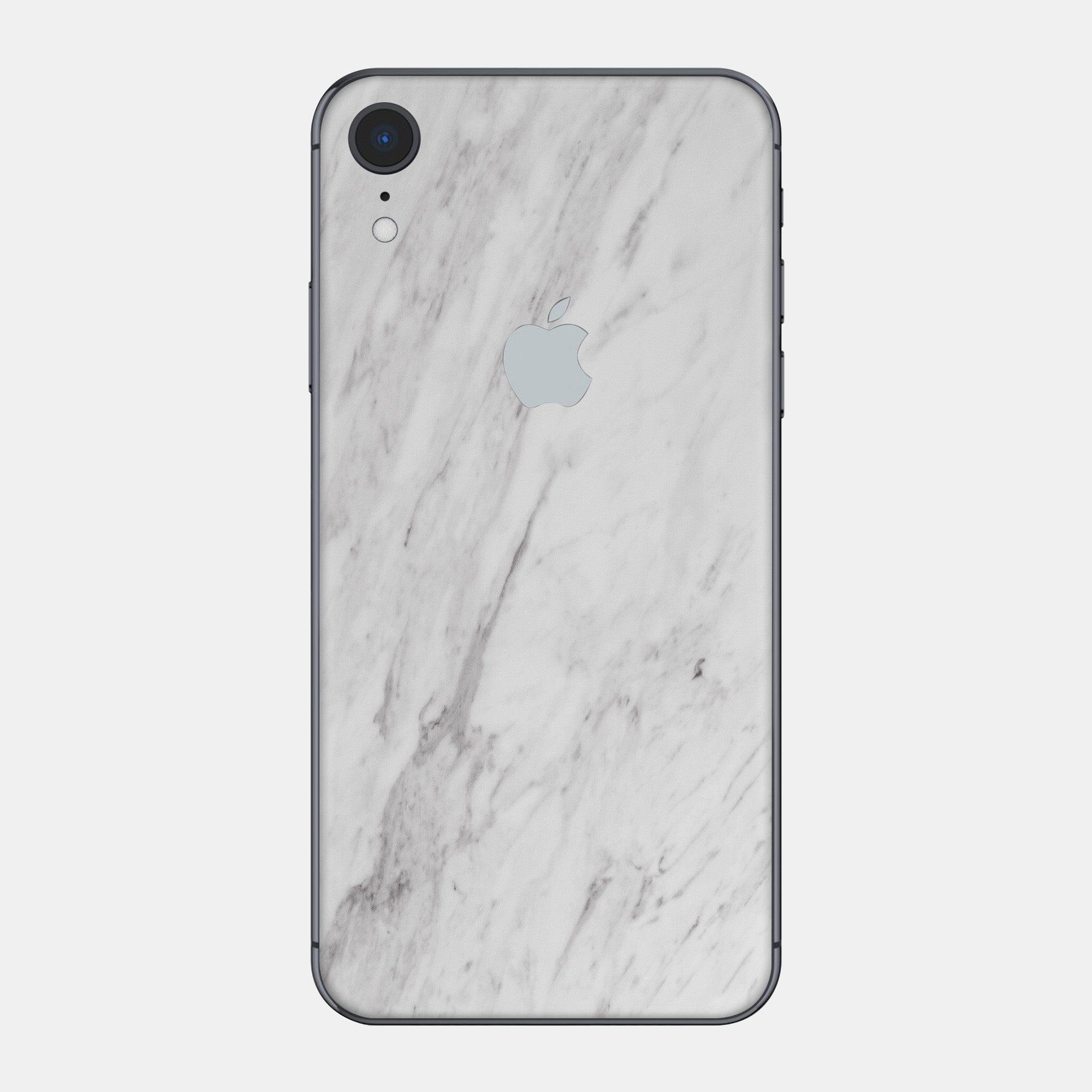 White Marble Glass Back