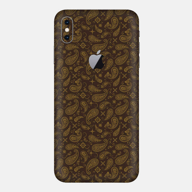 Brown Paisley Full Back