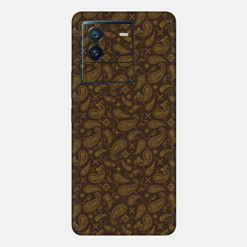 Brown Paisley Full Back