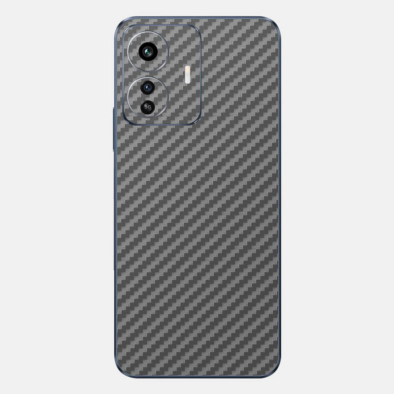 Carbon Fibre Grey Glass Back