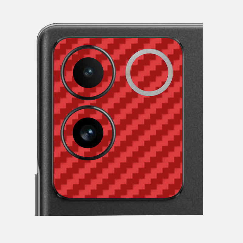 Carbon Fibre Red Pack of 2