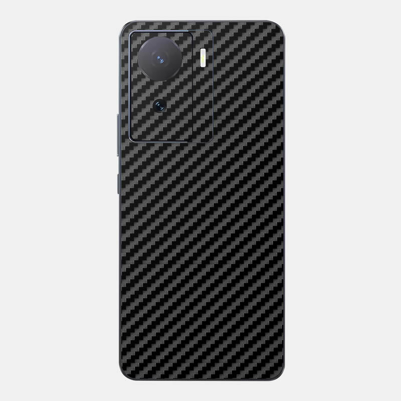 Carbon Fibre Black Glass Back