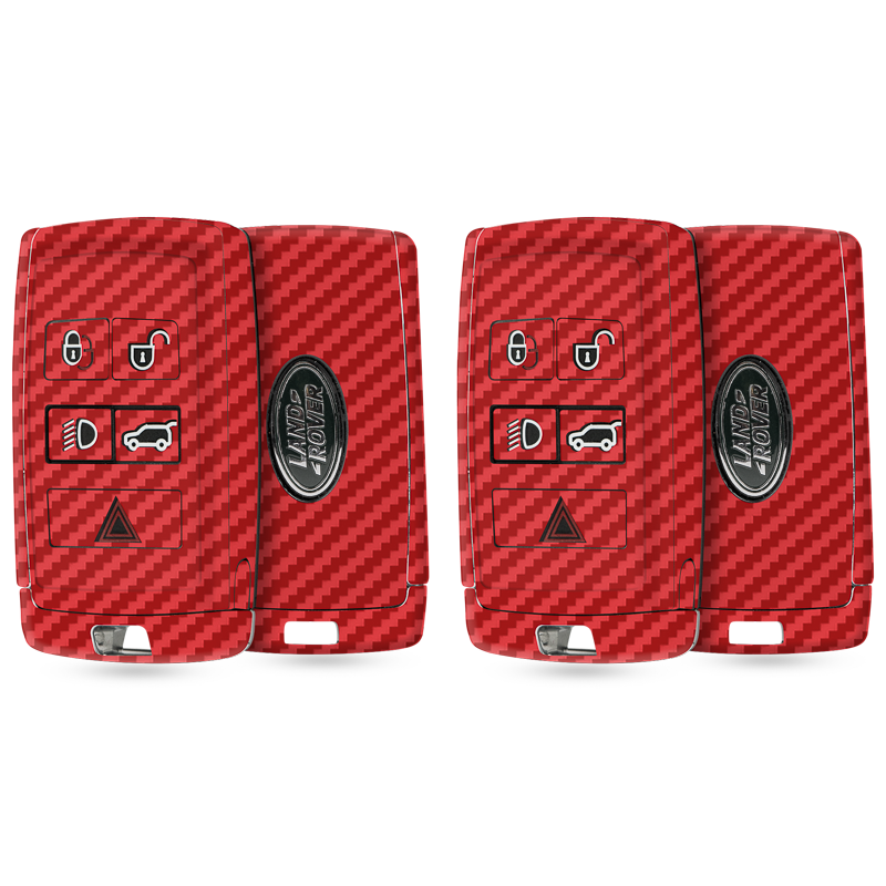 Carbon Fibre Red Key-1 + Key-2