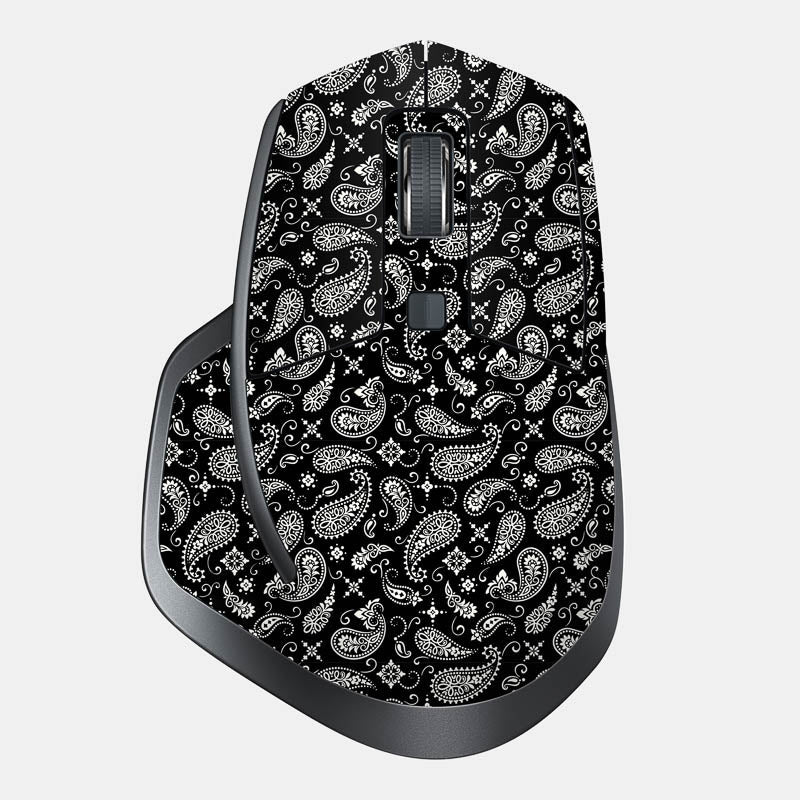 Black Paisley Full Body