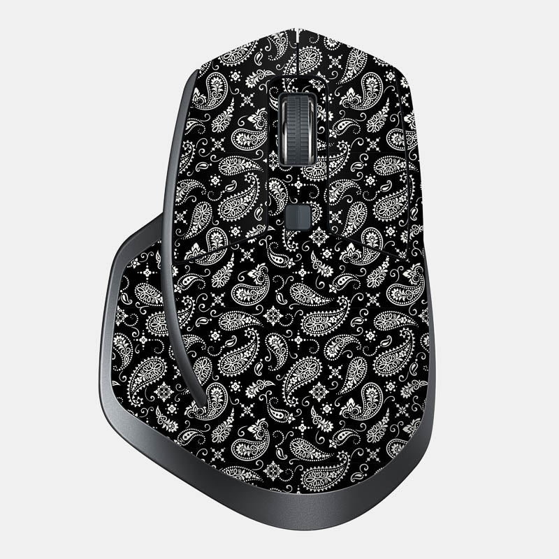 Black Paisley Full Body