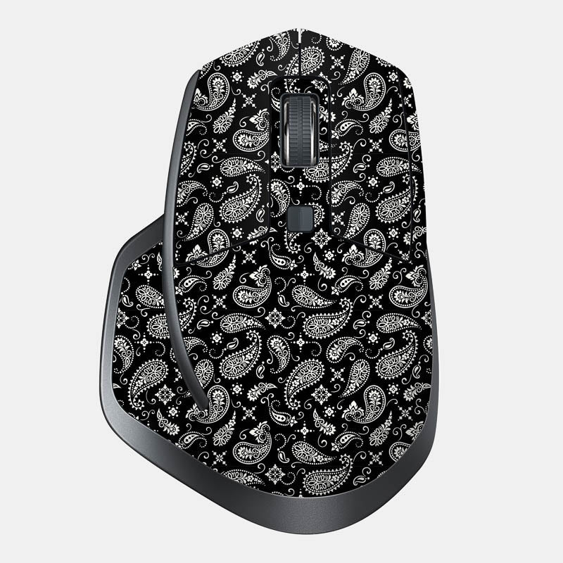 Black Paisley Full Body
