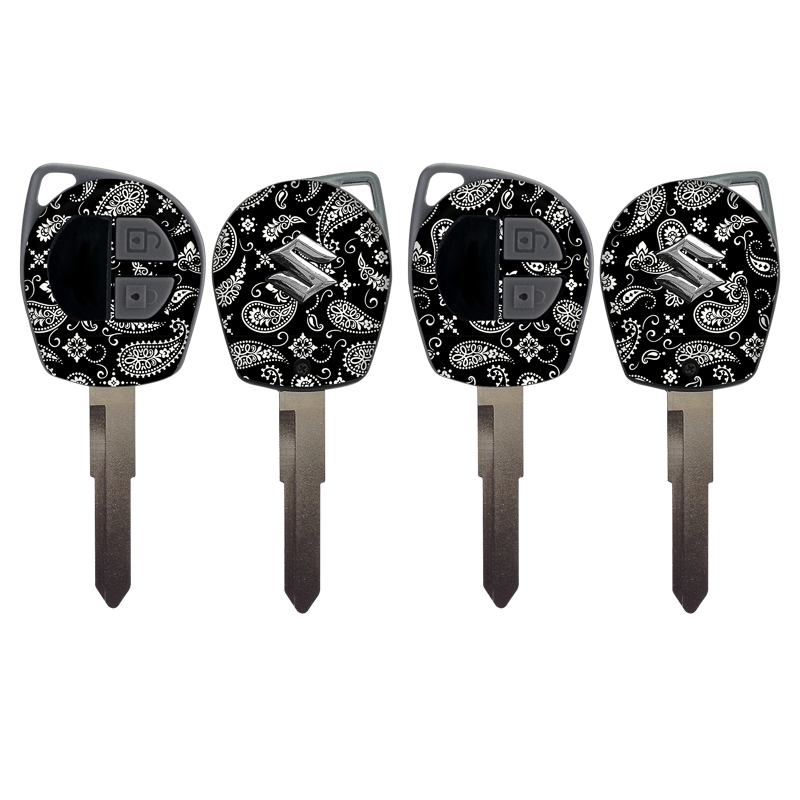 Black Paisley Key-1 + Key-2