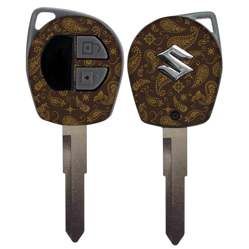 Brown Paisley Key-1