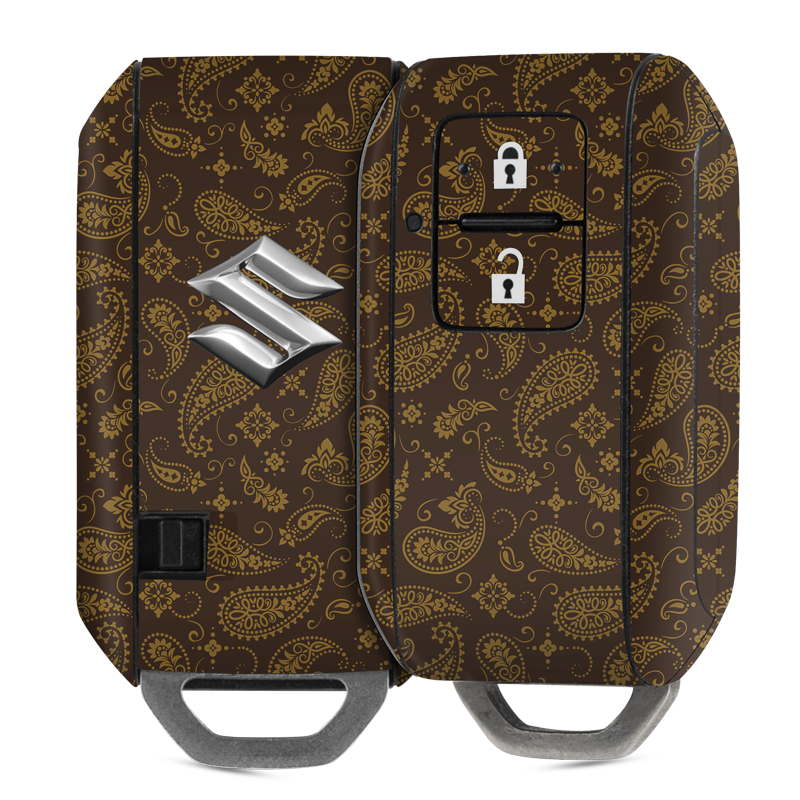 Brown Paisley Key-1