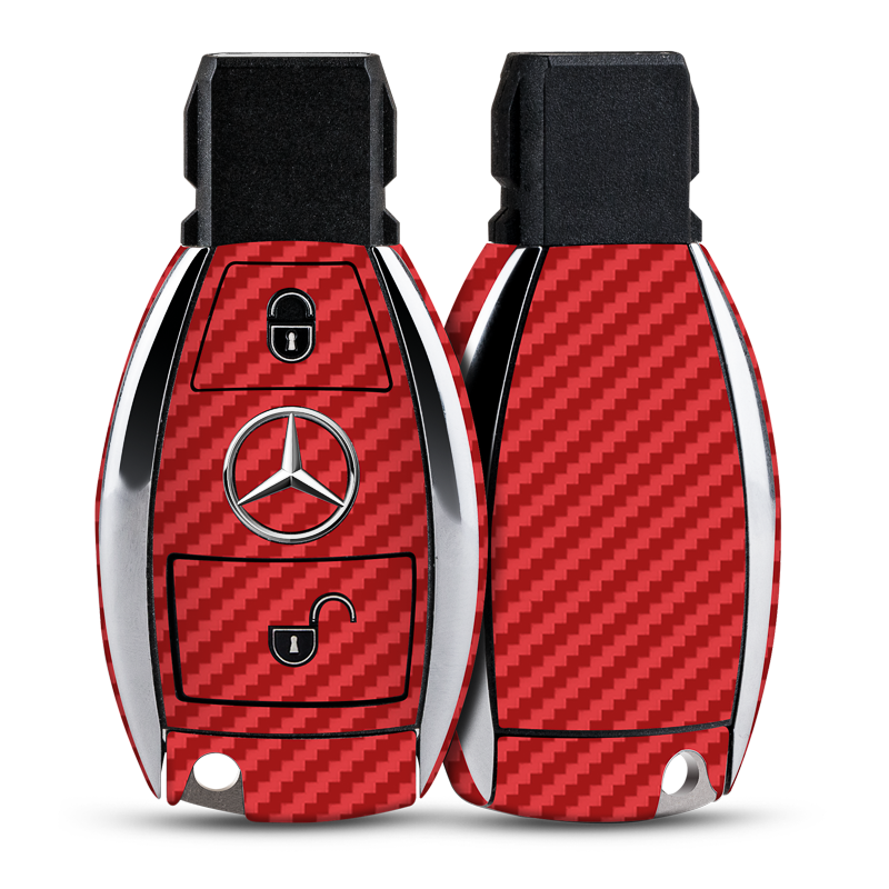 Carbon Fibre Red Key-1