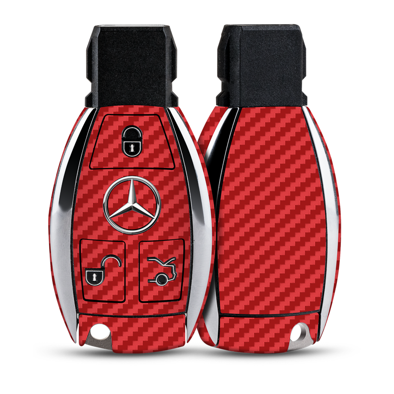 Carbon Fibre Red Key-1